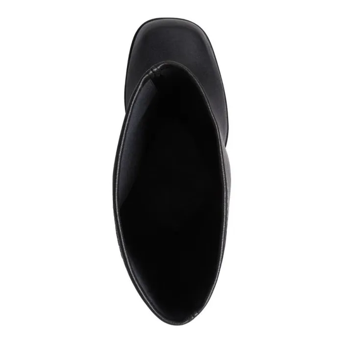 Windsor Smith Platforms Women SAVIOUR BLACK STRETCH PLATFORM BOOTS