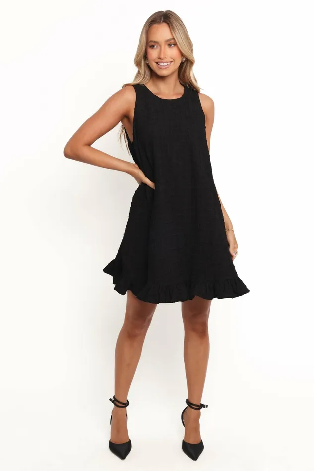 Winter Dresses Petal and Pup Women Millie Mini Dress Black
