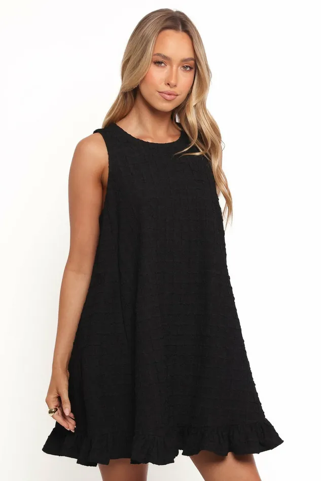 Winter Dresses Petal and Pup Women Millie Mini Dress Black