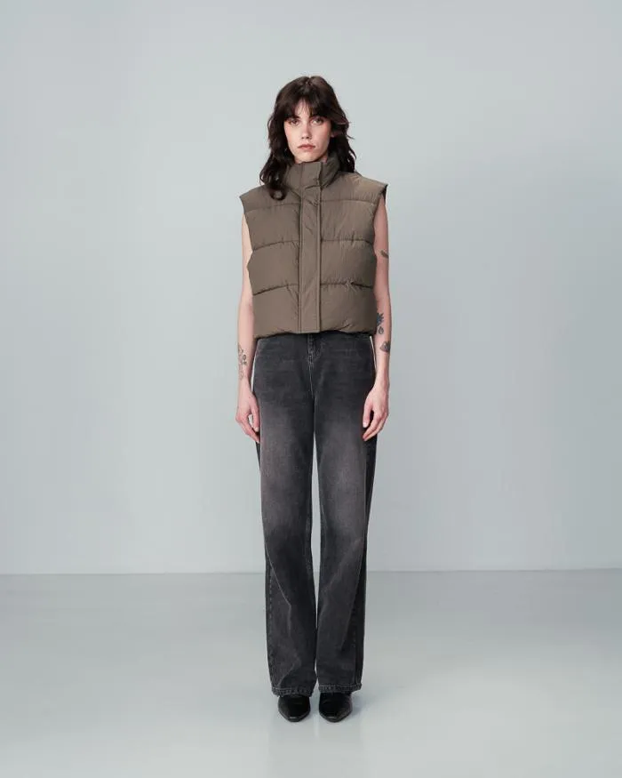 WINTER JACKET KAKI NYLON Shop Grace and Mila Puffer Jackets