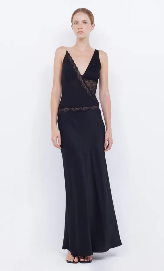 Women ABRIELLE LACE MAXI DRESS 8211 BLACKBLACK Bec Bridge Maxi Dresses