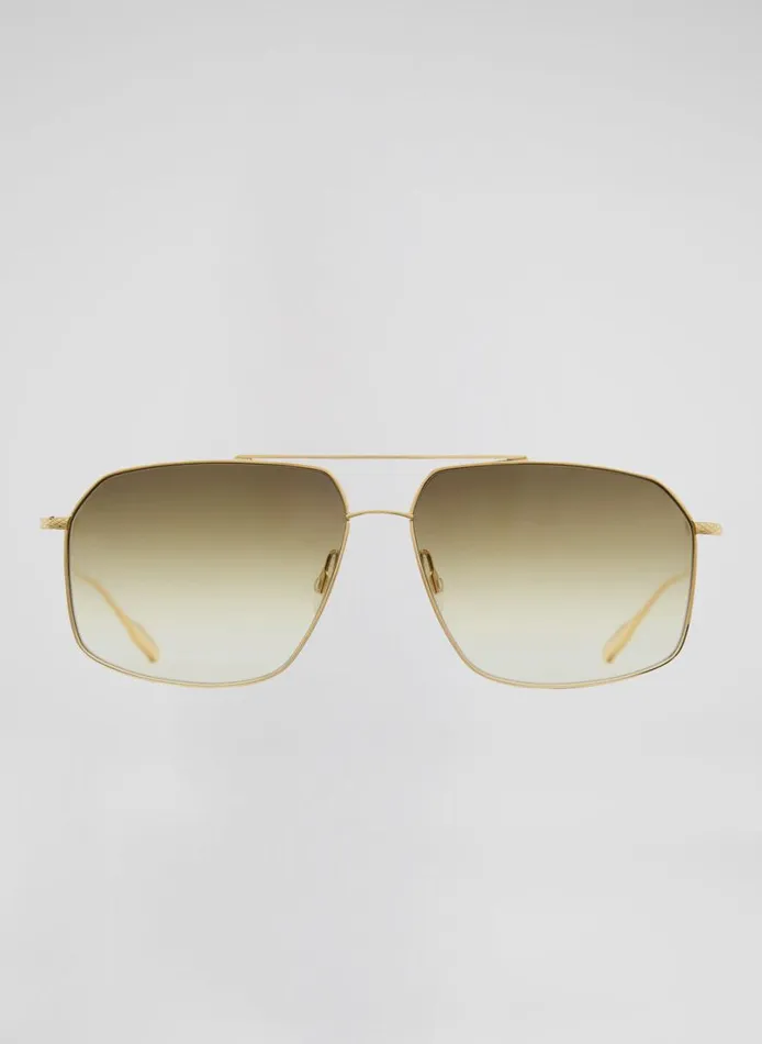 Women Accessories ALC Renzo Sunglasses Goldkhaki