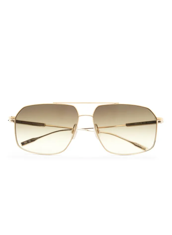 Women Accessories ALC Renzo Sunglasses Goldkhaki
