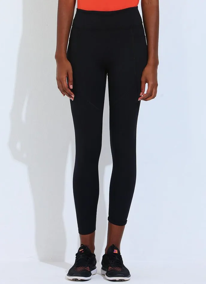 Women Active Leggings Black Dona Jo Leggings and Capris