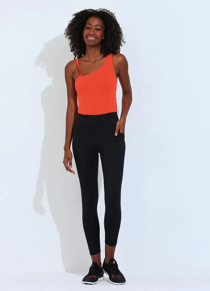 Women Active Leggings Black Dona Jo Leggings and Capris