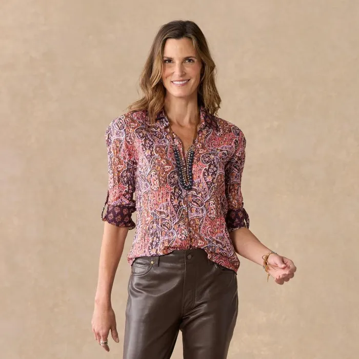 Women Aitana Shirt Petite Multi Sundance Catalog Petite Styles Women Aitana Shirt Petite Multi Sundance Catalog Petite Styles