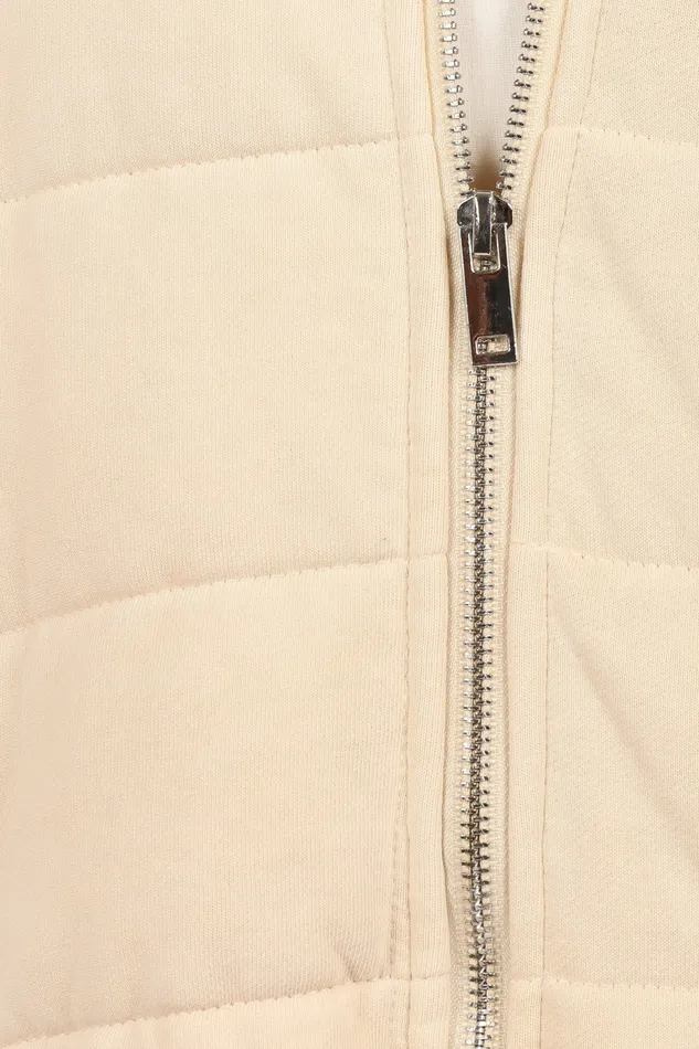 Women Alegra Quilted Jacket Cream Jackets and Coats Petal and Pup