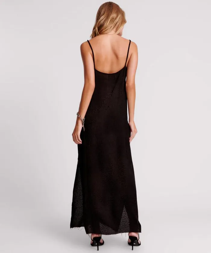 Women ANIMAL JAQUARD MAXI SLIP DRESS One Teaspoon Midi and Maxi Dresses Women ANIMAL JAQUARD MAXI SLIP DRESS One Teaspoon Midi and Maxi Dresses