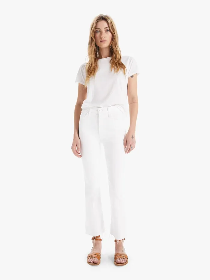 Women Ankle Mother Denim The Hustler Ankle Fray Fairest Of Them All