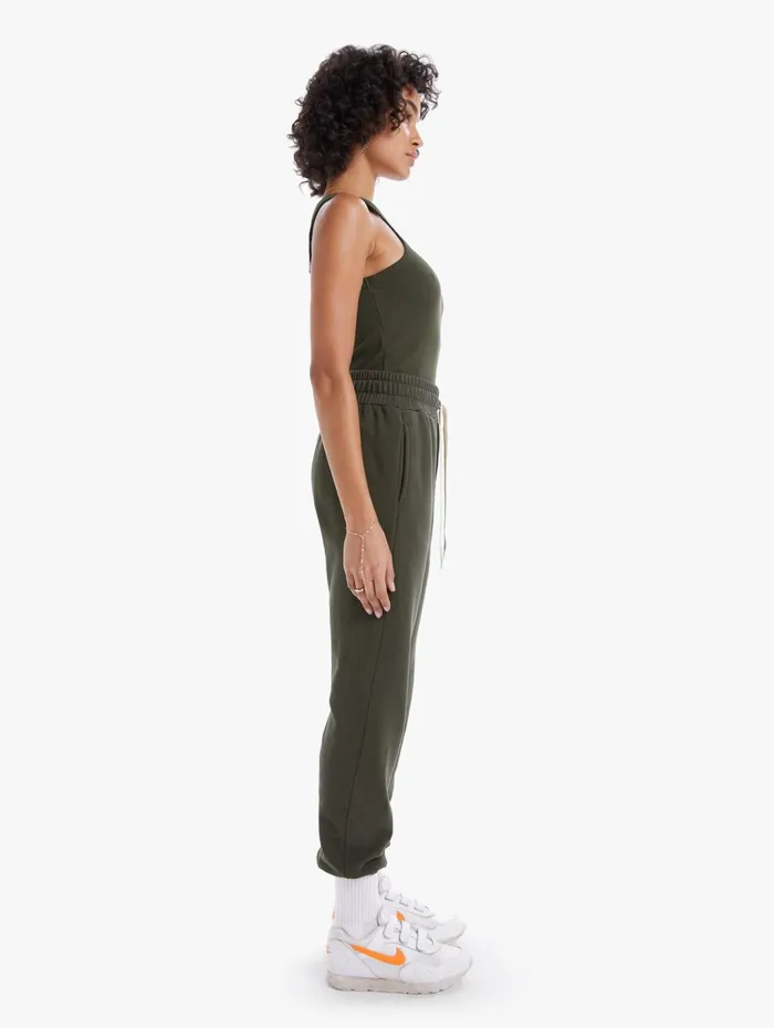 Women Ankle Mother Denim The Knock Out Ankle Dark Green