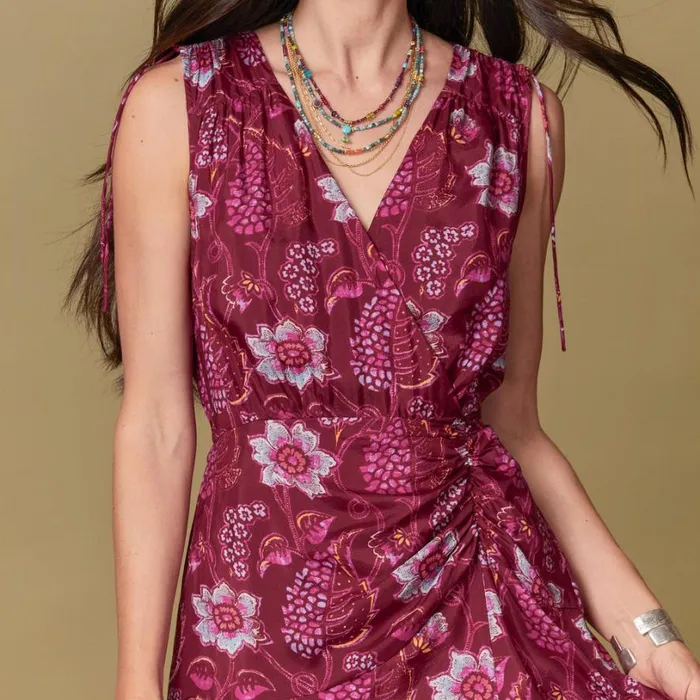 Women Annabeth Beauty Dress Petite Merlot Sundance Catalog Dresses and Jumpsuits