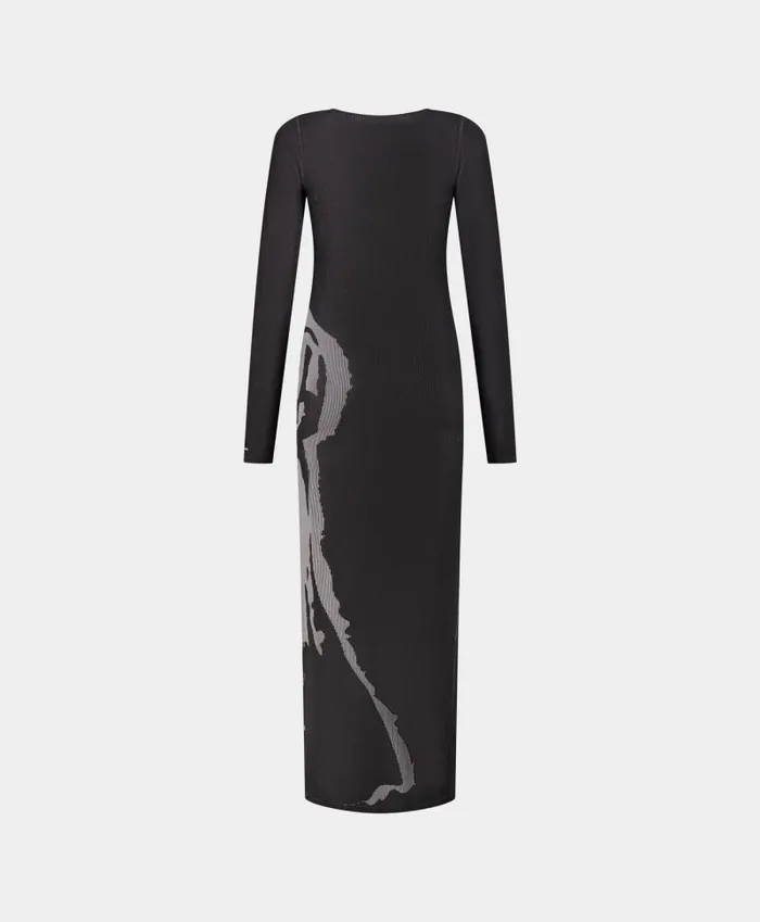 Women Ash Dark Grey Rimona Dress Daily Paper Dresses Women Ash Dark Grey Rimona Dress Daily Paper Dresses