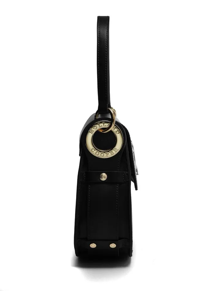 Women Bags Holland Cooper Chelsea Saddle Bag Soft Black Women Bags Holland Cooper Chelsea Saddle Bag Soft Black