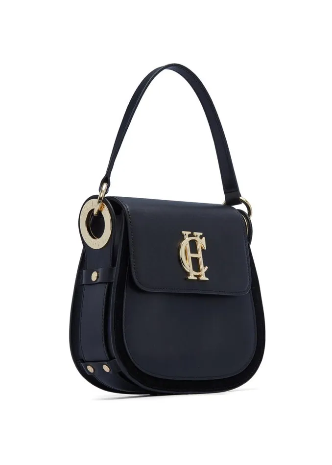 Women Bags Holland Cooper Chelsea Saddle Bag Soft Black Women Bags Holland Cooper Chelsea Saddle Bag Soft Black