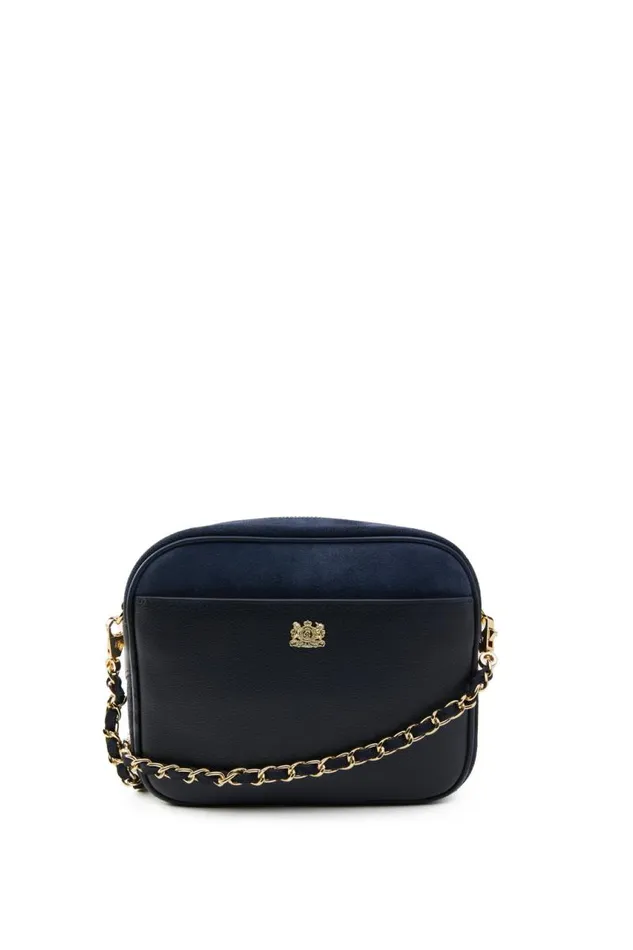 Women Bags Holland Cooper Soho Camera Bag Ink Navy Suede Women Bags Holland Cooper Soho Camera Bag Ink Navy Suede