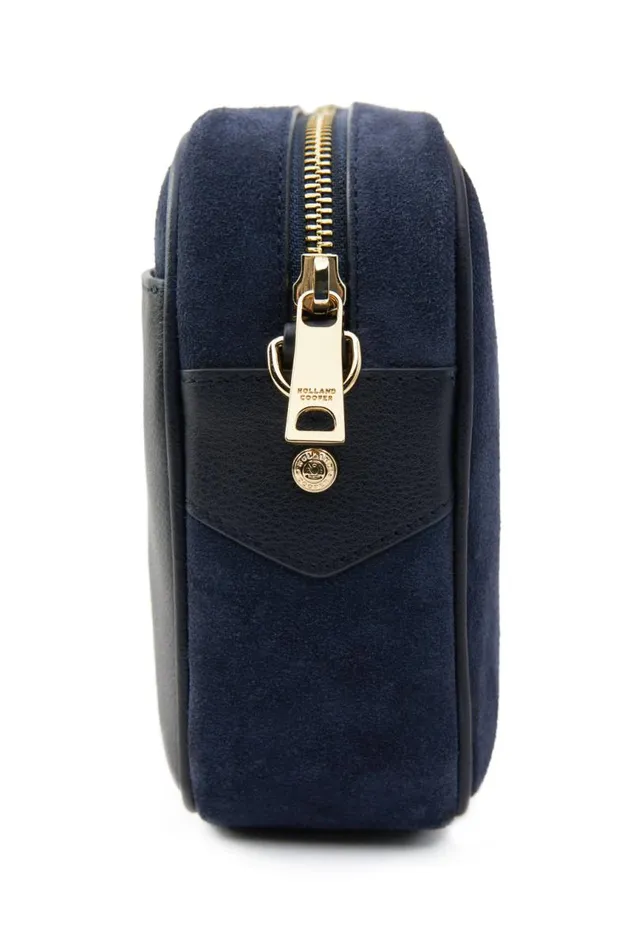 Women Bags Holland Cooper Soho Camera Bag Ink Navy Suede Women Bags Holland Cooper Soho Camera Bag Ink Navy Suede