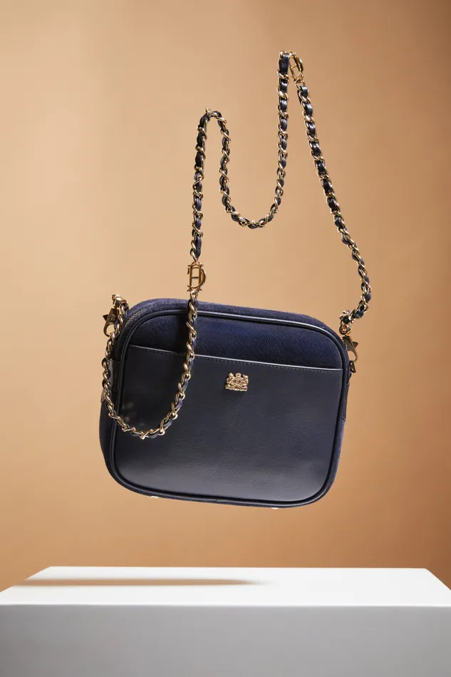 Women Bags Holland Cooper Soho Camera Bag Ink Navy Suede Women Bags Holland Cooper Soho Camera Bag Ink Navy Suede