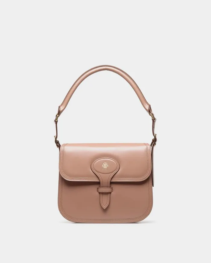 Women Bally Crossbody Bags Beckett Crossbody Bag In Praline Beige Brushed Leather Beige