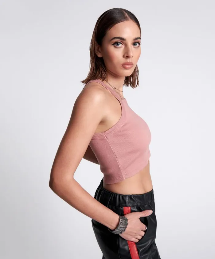 Women BAMBOO LOGO RALLY TANK One Teaspoon Tees and Tanks Women BAMBOO LOGO RALLY TANK One Teaspoon Tees and Tanks