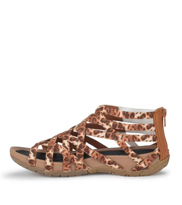 Women Baretraps Active Sandals Samina Sandal Brown Multi Leopard