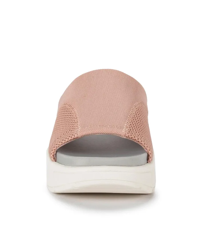 Women Baretraps Active Sandals Whisper Platform Slide Sandal Soft Pink