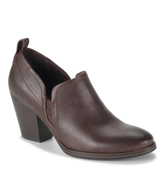 Women Baretraps Booties Caroline Ankle Bootie Dark Brown
