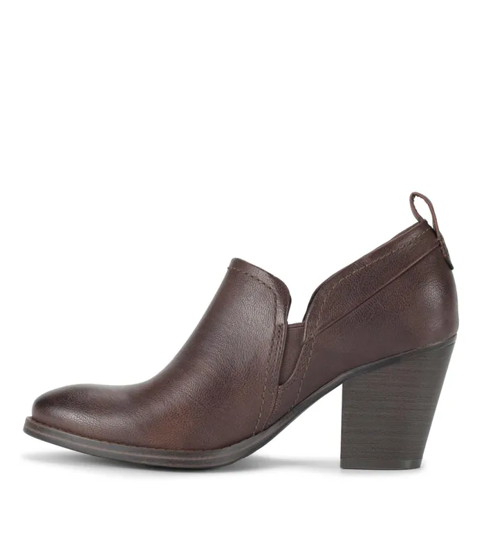 Women Baretraps Booties Caroline Ankle Bootie Dark Brown