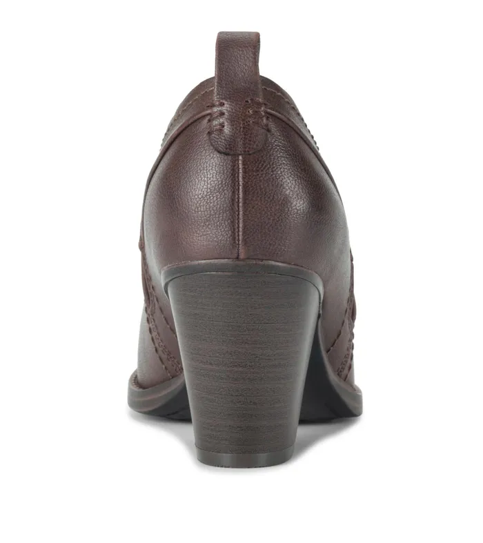 Women Baretraps Booties Caroline Ankle Bootie Dark Brown
