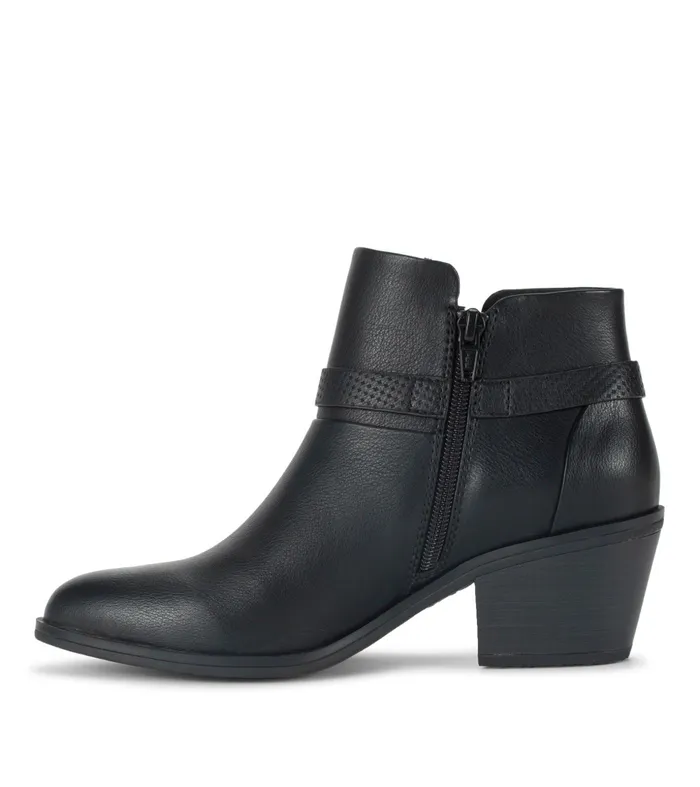 Women Baretraps Booties Santos Block Heel Bootie Black