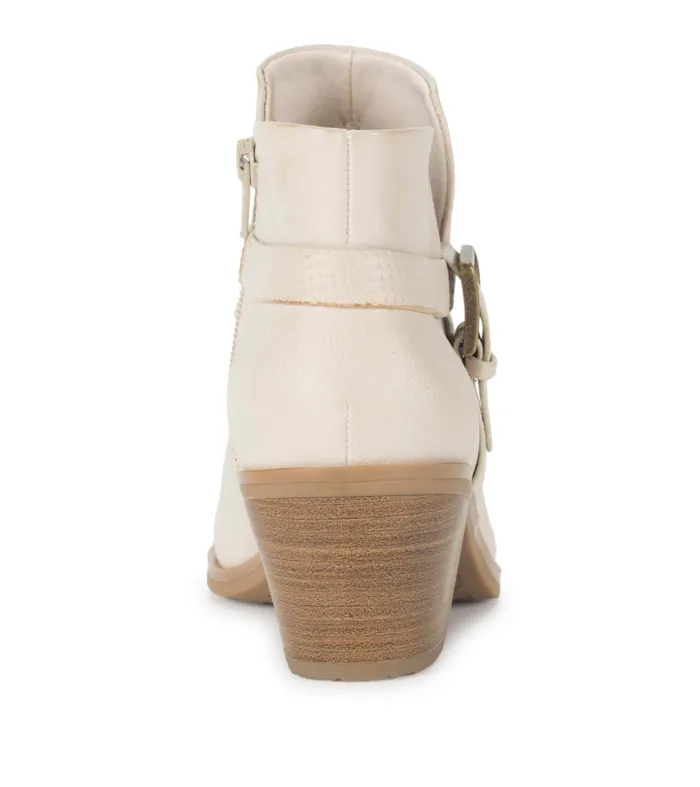 Women Baretraps Booties Santos Block Heel Bootie Milkyway