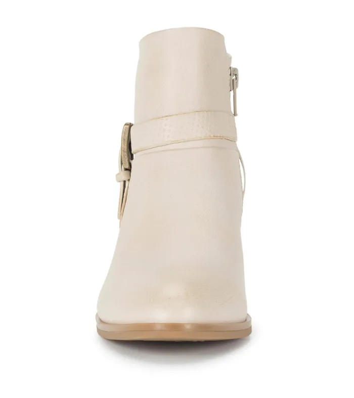 Women Baretraps Booties Santos Block Heel Bootie Milkyway