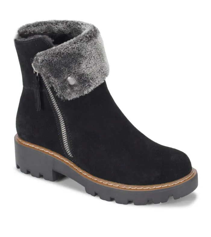Women Baretraps Cold Weather Boots Wyoming Water Resistant Boot Black Suede