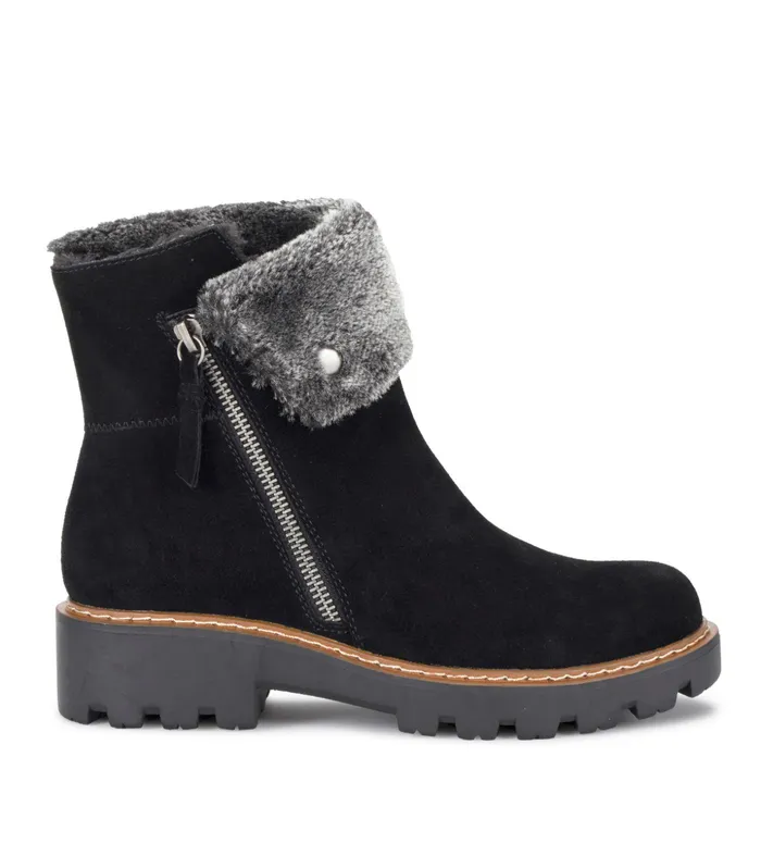 Women Baretraps Cold Weather Boots Wyoming Water Resistant Boot Black Suede