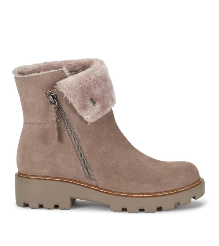 Women Baretraps Cold Weather Boots Wyoming Water Resistant Boot Taupe Suede