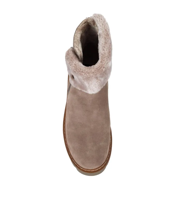 Women Baretraps Cold Weather Boots Wyoming Water Resistant Boot Taupe Suede