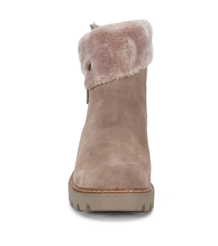 Women Baretraps Cold Weather Boots Wyoming Water Resistant Boot Taupe Suede