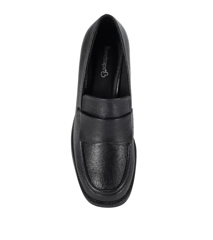 Women Baretraps Flats and Loafers Accord Penny Loafer Black