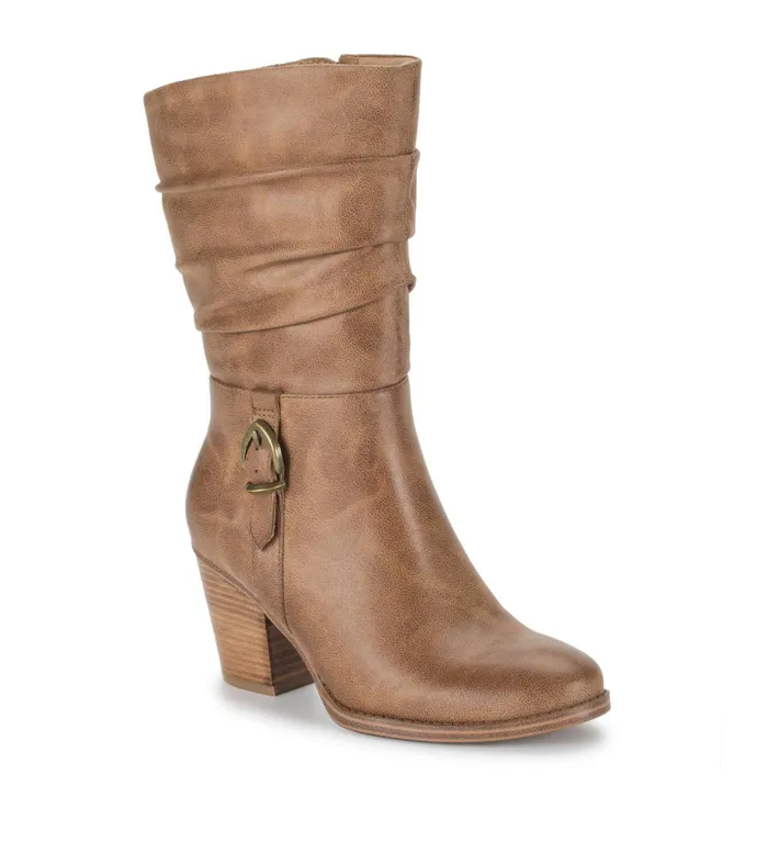 Women Baretraps Knee High Boots Cheyenne Mid Calf Boot Auburn