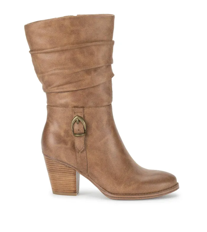 Women Baretraps Knee High Boots Cheyenne Mid Calf Boot Auburn