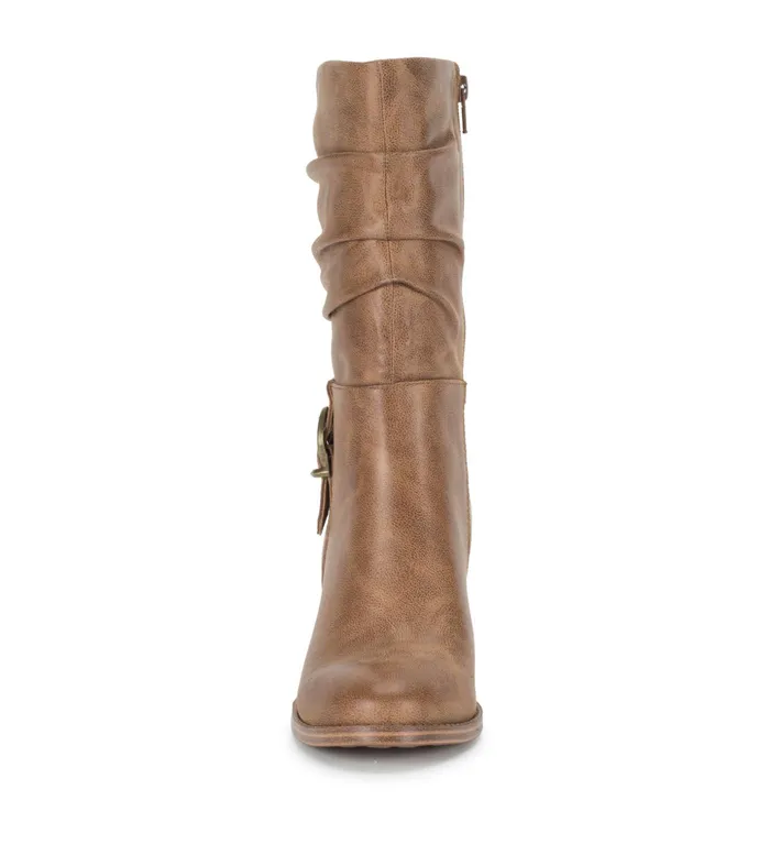 Women Baretraps Knee High Boots Cheyenne Mid Calf Boot Auburn