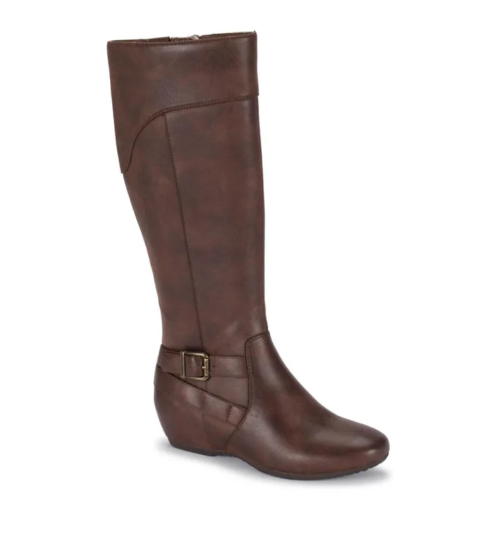 Women Baretraps Knee High Boots Karmina Tall Boot Brown
