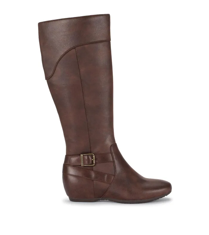 Women Baretraps Knee High Boots Karmina Tall Boot Brown