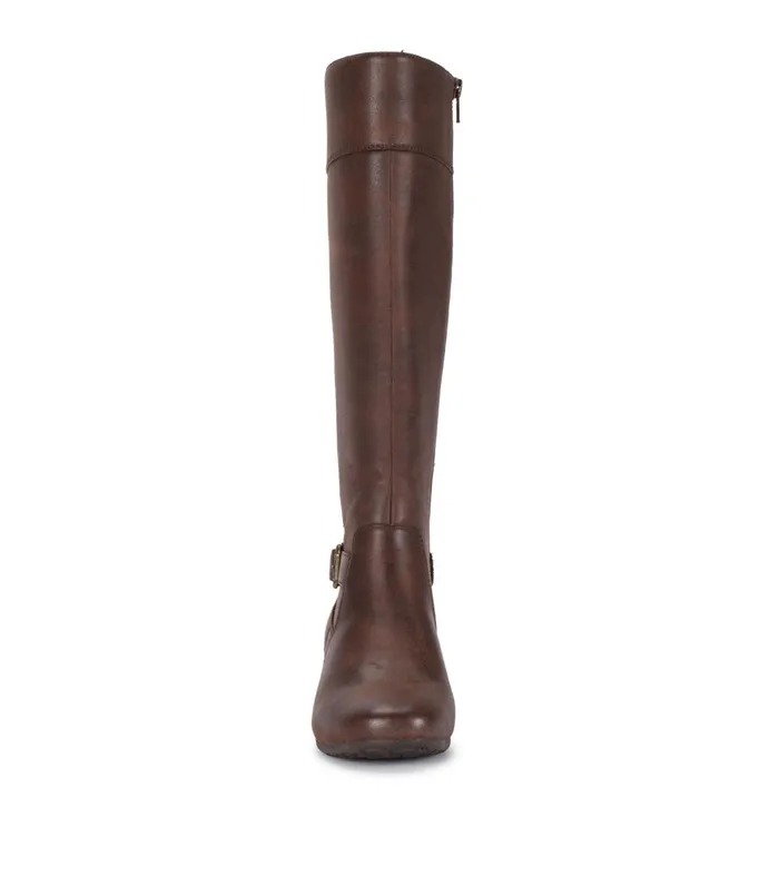 Women Baretraps Knee High Boots Karmina Tall Boot Brown