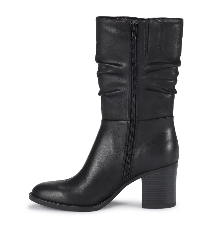 Women Baretraps Posture Plus Boots Raz Mid Calf Boot Black