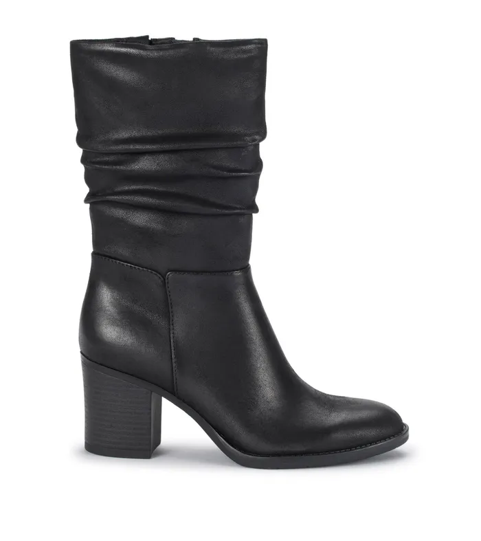 Women Baretraps Posture Plus Boots Raz Mid Calf Boot Black