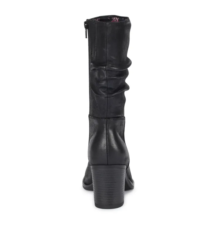 Women Baretraps Posture Plus Boots Raz Mid Calf Boot Black