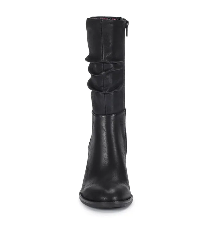 Women Baretraps Posture Plus Boots Raz Mid Calf Boot Black