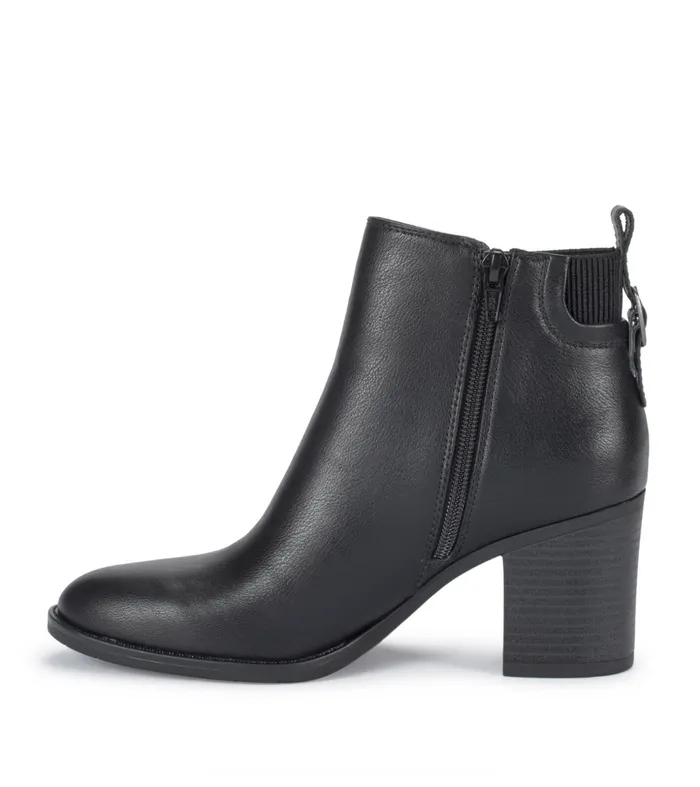 Women Baretraps Posture Plus Boots Rhoslyn Block Heel Bootie Black