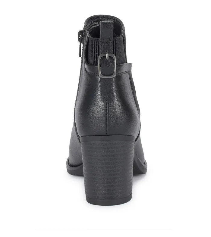 Women Baretraps Posture Plus Boots Rhoslyn Block Heel Bootie Black