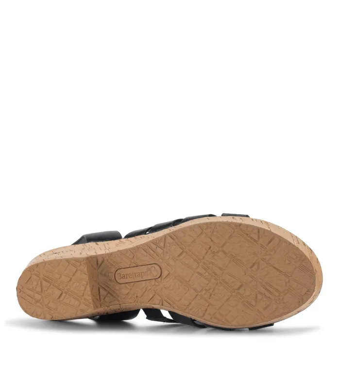 Women Baretraps Wedge Sandals Bonita Wedge Sandal Black